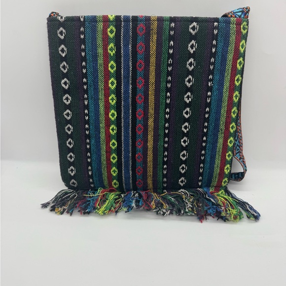 Unbranded Vintage Multicolor Embroidered Crossbody bag - Picture 2 of 4